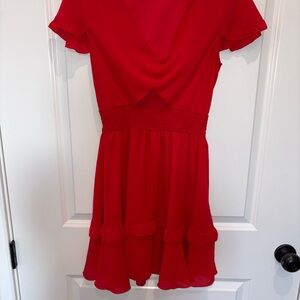 PrettyGarden Vibrant Red Dress